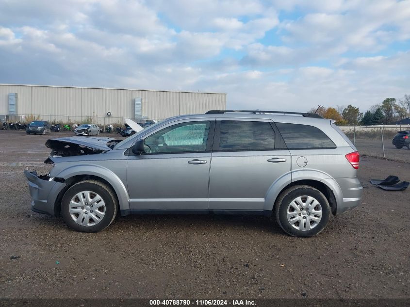 2018 Dodge Journey Se VIN: 3C4PDCAB5JT183727 Lot: 40788790