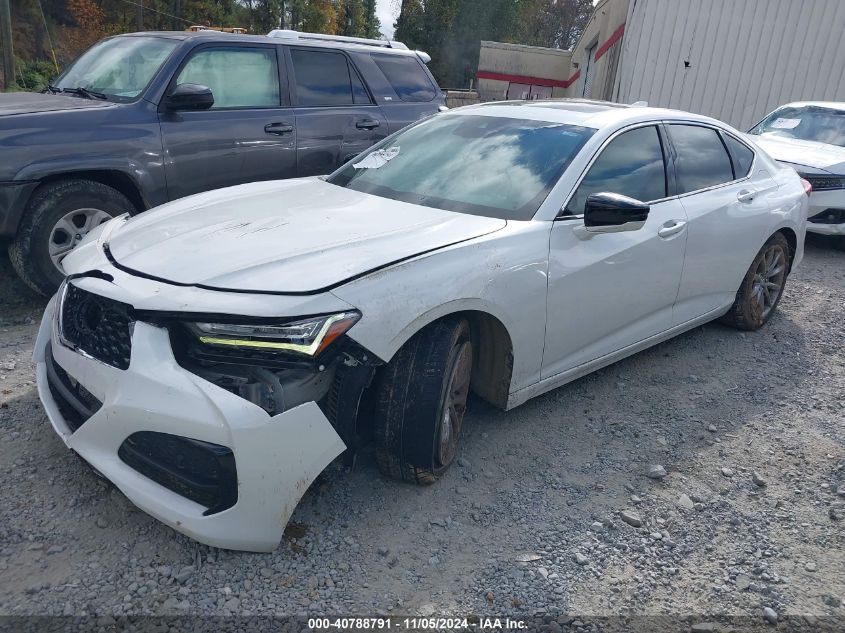 2021 Acura Tlx Standard VIN: 19UUB5F34MA012535 Lot: 40788791