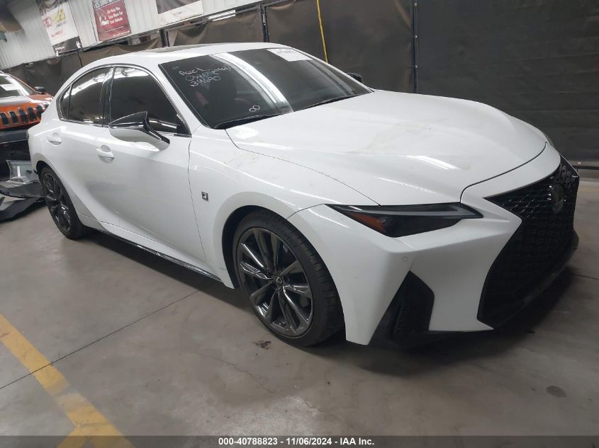 VIN JTHGZ1B23P5066160 2023 Lexus IS, 350 F Sport no.1