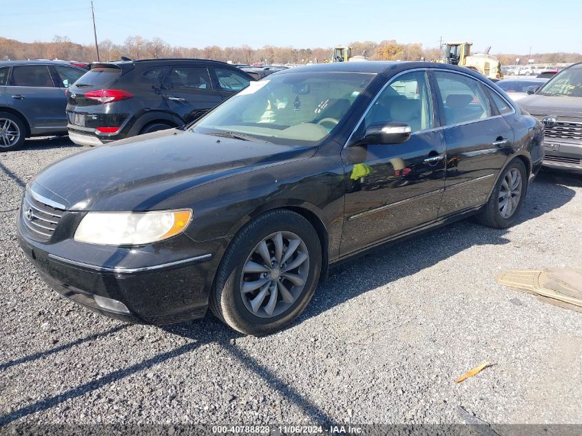 2008 Hyundai Azera Limited VIN: KMHFC46F48A319214 Lot: 40788828