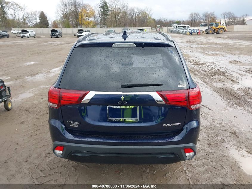 2019 Mitsubishi Outlander Le VIN: JA4AZ3A35KZ025912 Lot: 40788830