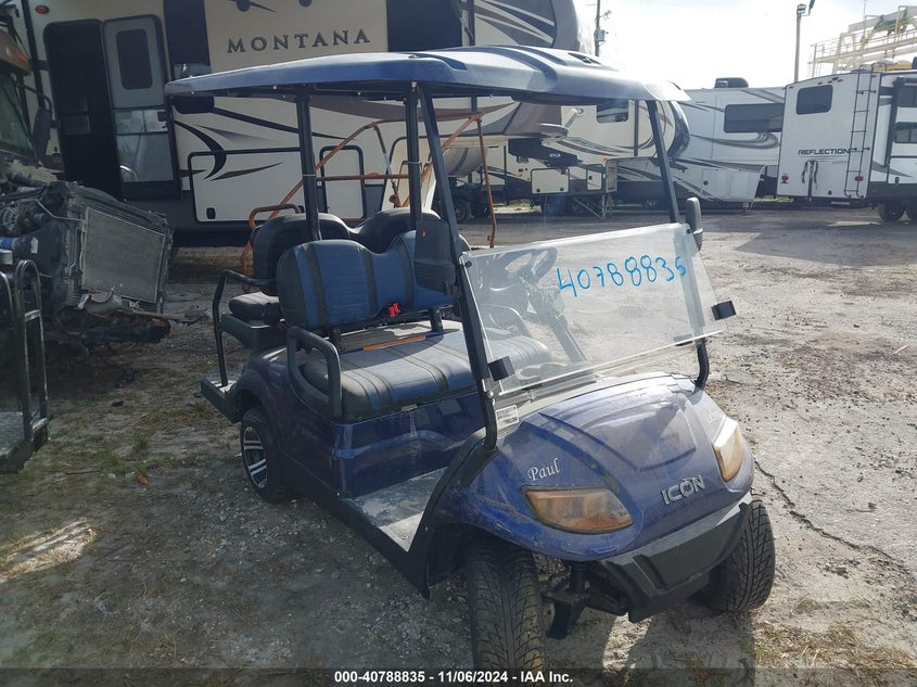 2021 ICON GOLF CART  (VIN: LTA00433270000000)