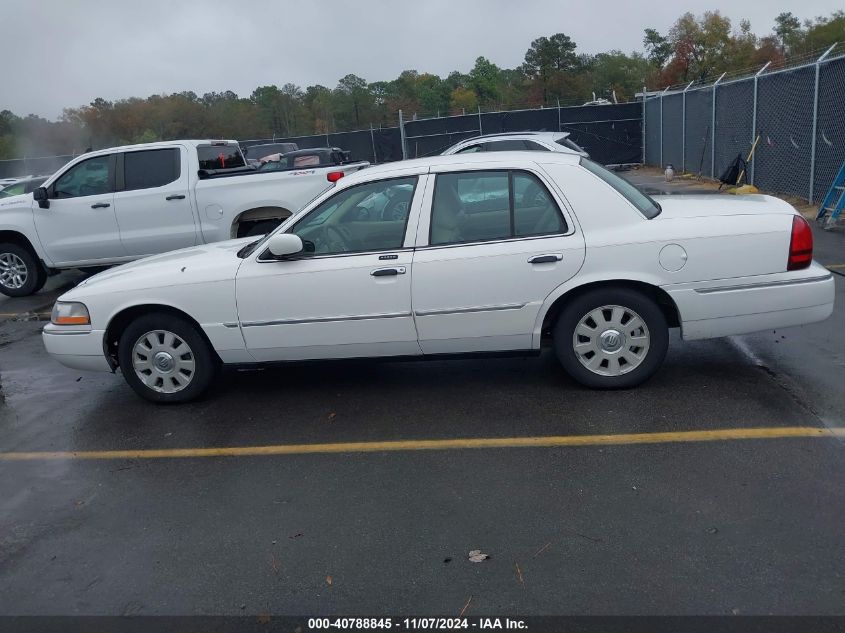 2004 Mercury Grand Marquis Ls VIN: 2MEFM75W34X685640 Lot: 40788845