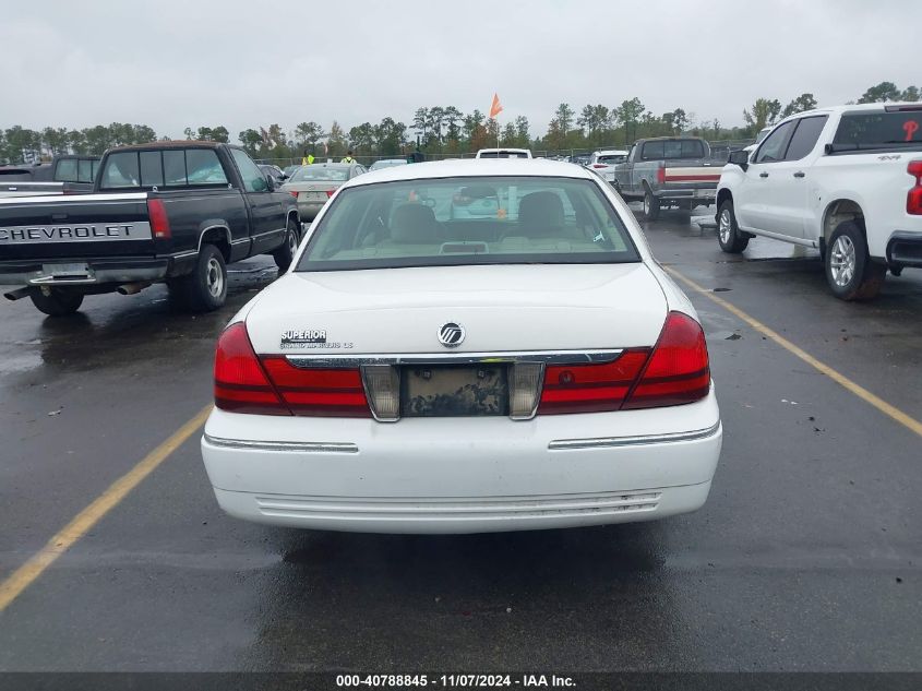 2004 Mercury Grand Marquis Ls VIN: 2MEFM75W34X685640 Lot: 40788845