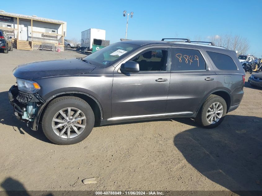 2018 Dodge Durango Sxt Awd VIN: 1C4RDJAG2JC111467 Lot: 40788849