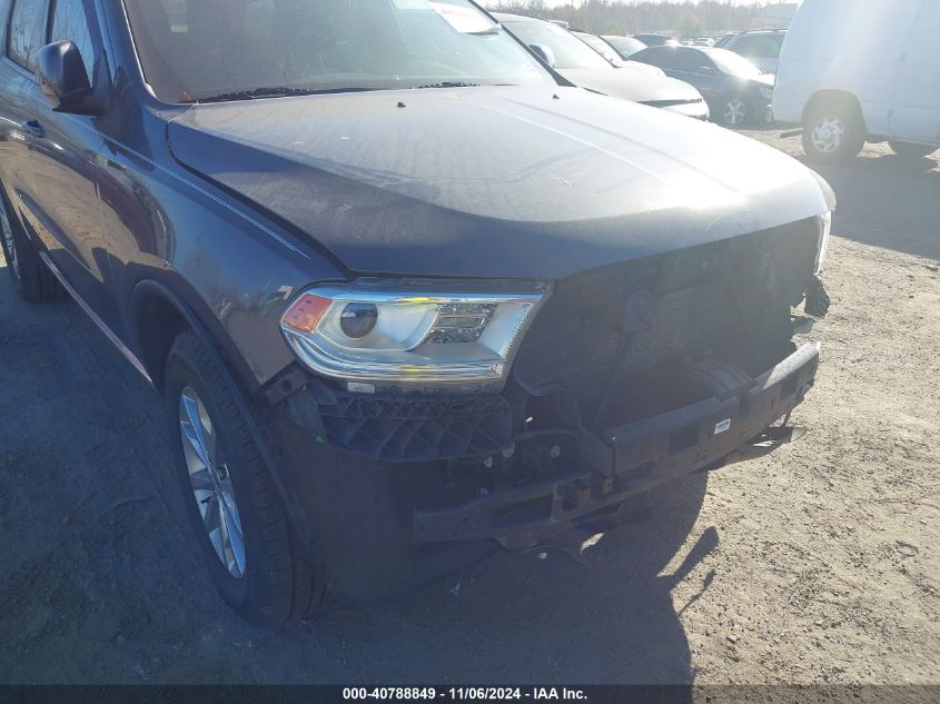 2018 Dodge Durango Sxt Awd VIN: 1C4RDJAG2JC111467 Lot: 40788849