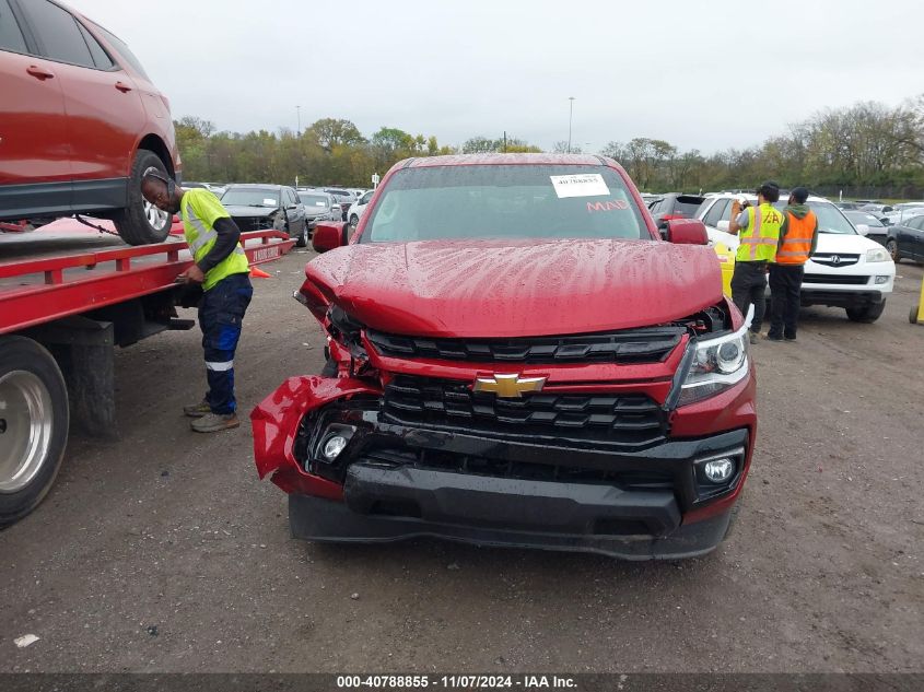 2022 Chevrolet Colorado 2Wd Short Box Lt VIN: 1GCGSCEN0N1123121 Lot: 40788855