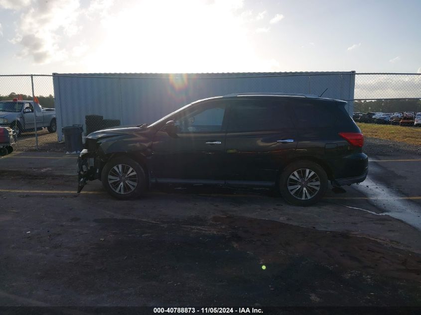 2018 Nissan Pathfinder Sv VIN: 5N1DR2MM7JC619948 Lot: 40788873