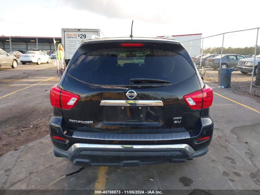 2018 Nissan Pathfinder Sv VIN: 5N1DR2MM7JC619948 Lot: 40788873