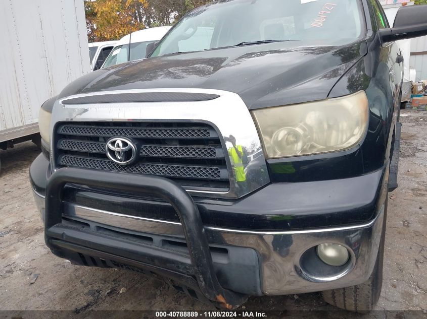 2008 Toyota Tundra Sr5 5.7L V8 VIN: 5TFBV54108X061927 Lot: 40788889