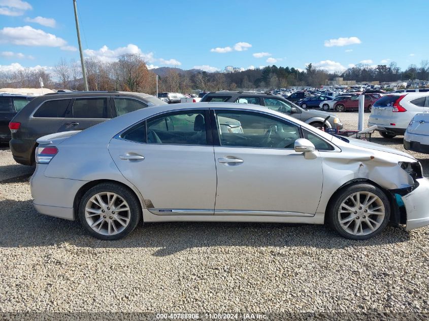 2010 Lexus Hs 250H Premium VIN: JTHBB1BA4A2022750 Lot: 40788906