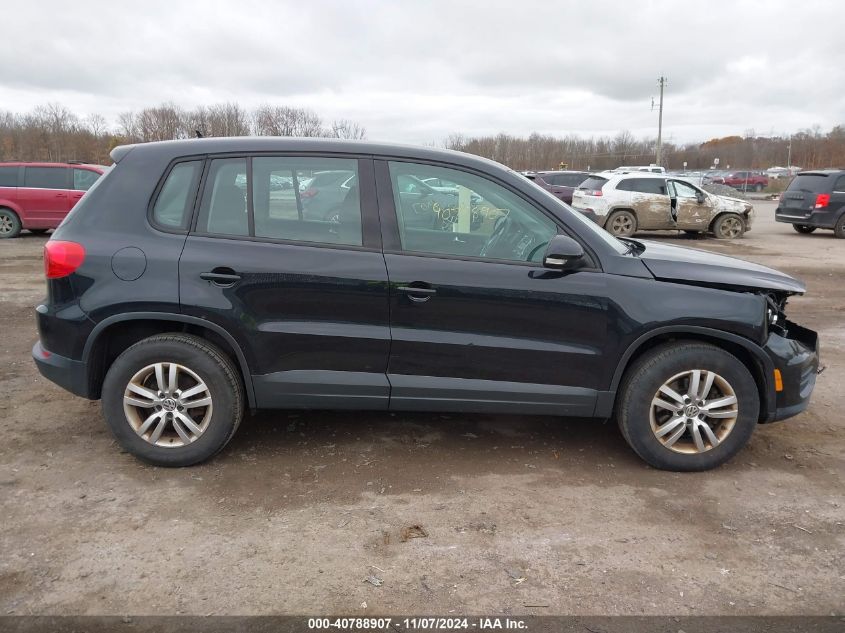 2013 VOLKSWAGEN TIGUAN S - WVGAV3AX0DW621109