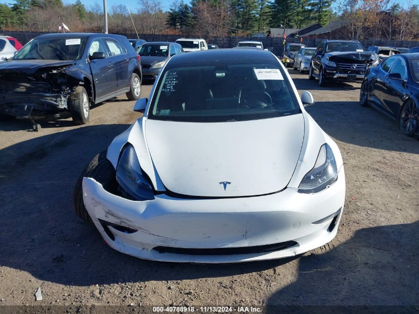 2021 Tesla Model 3 Standard Range Plus Rear-Wheel Drive VIN: 5YJ3E1EA7MF963300 Lot: 40788918