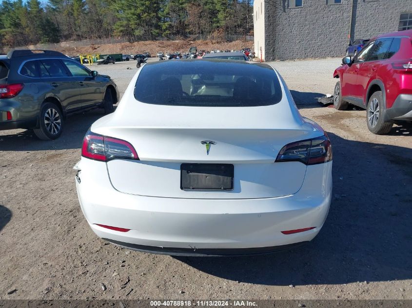 2021 Tesla Model 3 Standard Range Plus Rear-Wheel Drive VIN: 5YJ3E1EA7MF963300 Lot: 40788918