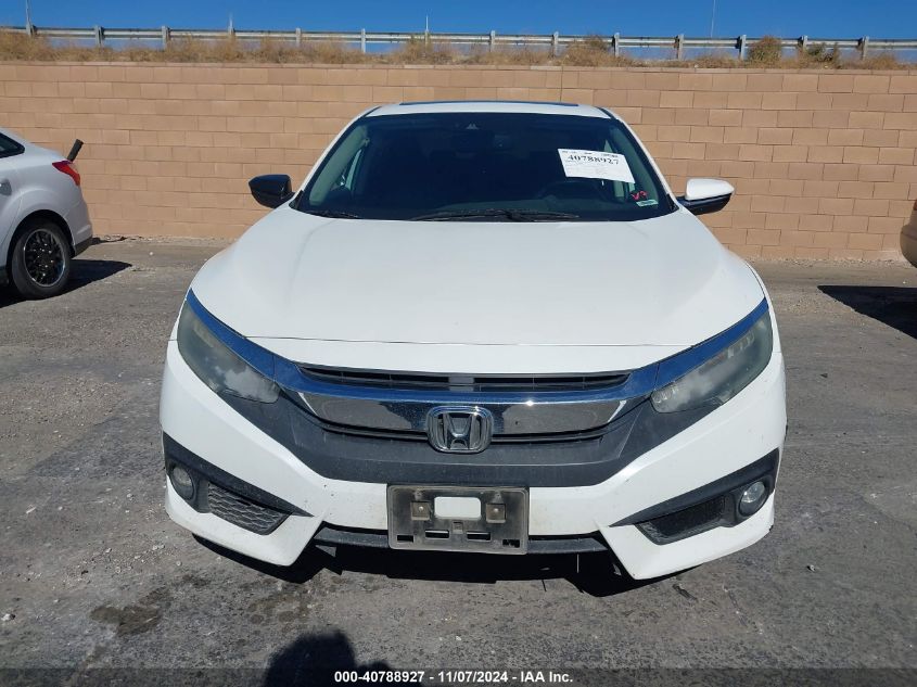 2017 Honda Civic Touring VIN: 19XFC1F91HE203172 Lot: 40788927