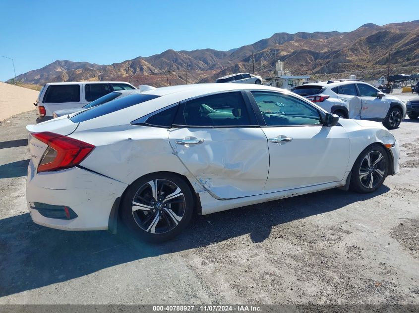 2017 Honda Civic Touring VIN: 19XFC1F91HE203172 Lot: 40788927