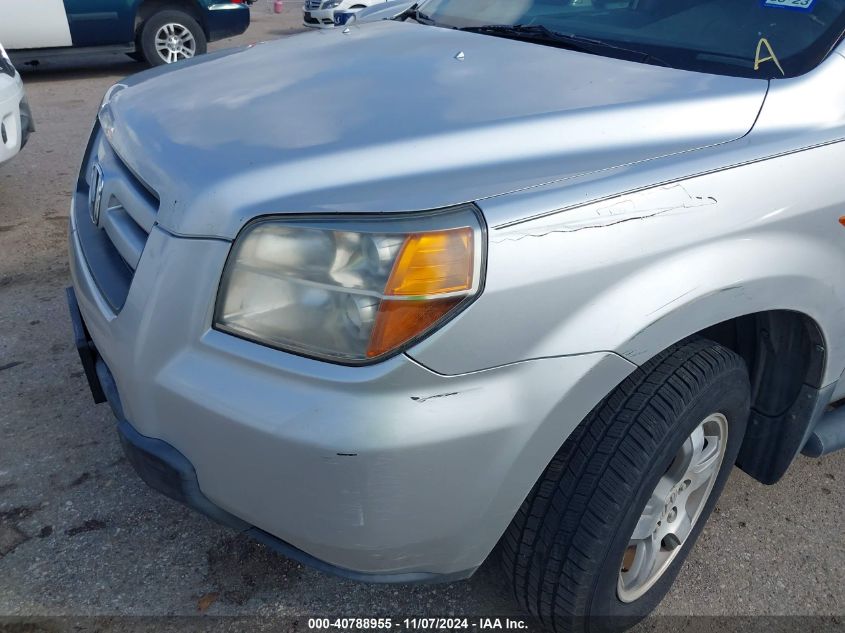 2008 Honda Pilot Ex-L VIN: 5FNYF28538B006479 Lot: 40788955