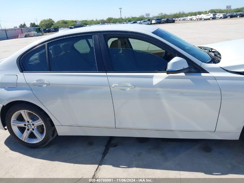 2014 BMW 328I VIN: WBA3A5C58EP601988 Lot: 40788991