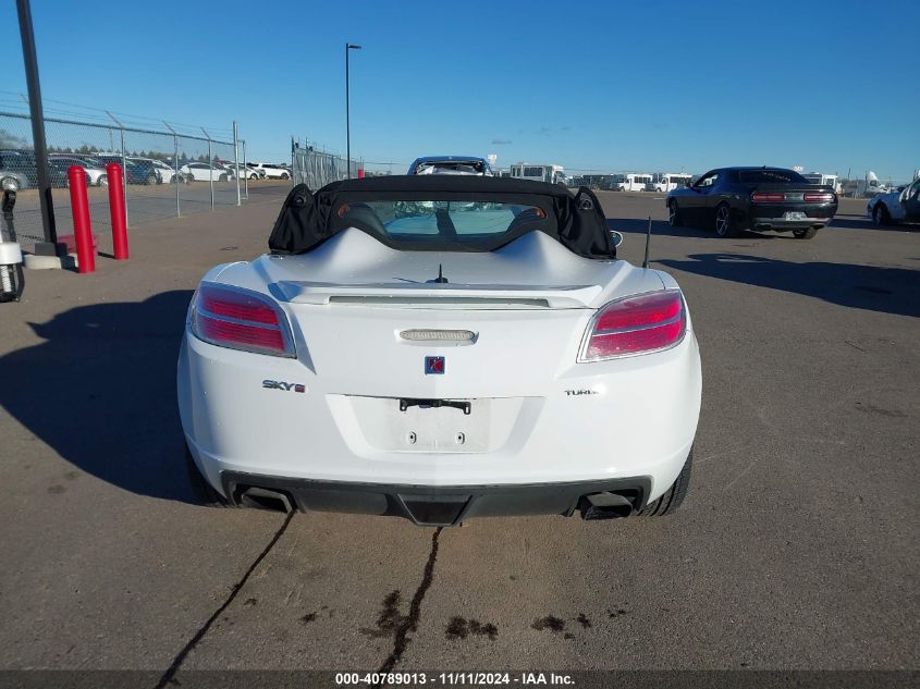 2008 Saturn Sky Red Line VIN: 1G8MF35X48Y114274 Lot: 40789013