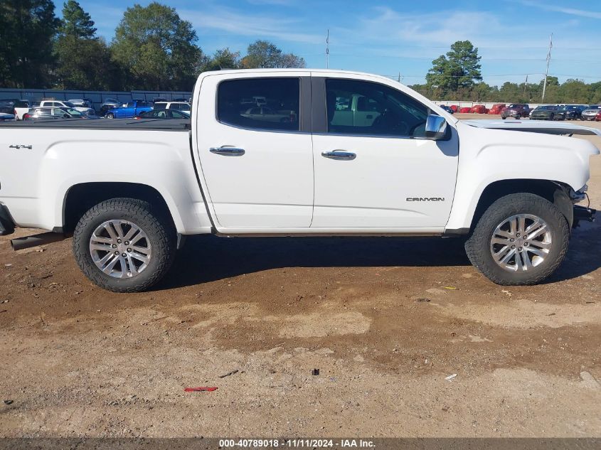 2016 GMC Canyon Slt VIN: 1GTP6DE18G1378402 Lot: 40789018