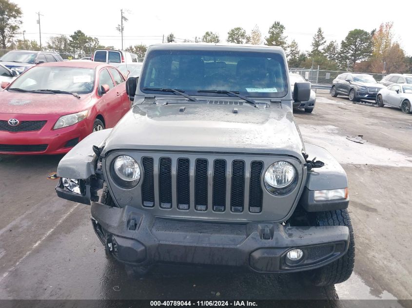 2021 Jeep Wrangler Unlimited Sahara Altitude 4X4 VIN: 1C4HJXEG7MW711678 Lot: 40789044