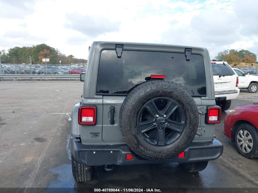 2021 Jeep Wrangler Unlimited Sahara Altitude 4X4 VIN: 1C4HJXEG7MW711678 Lot: 40789044