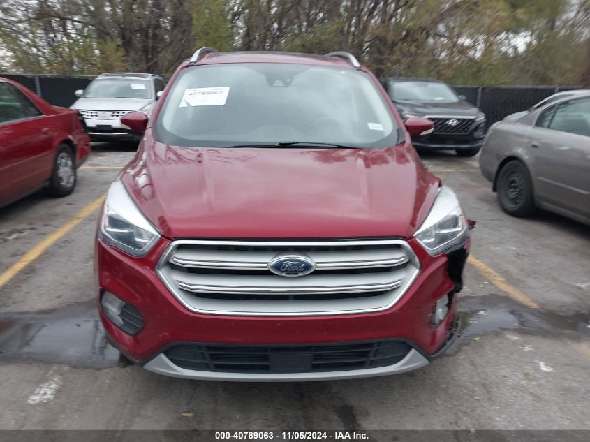 2018 Ford Escape Titanium VIN: 1FMCU9J9XJUC57403 Lot: 40789063