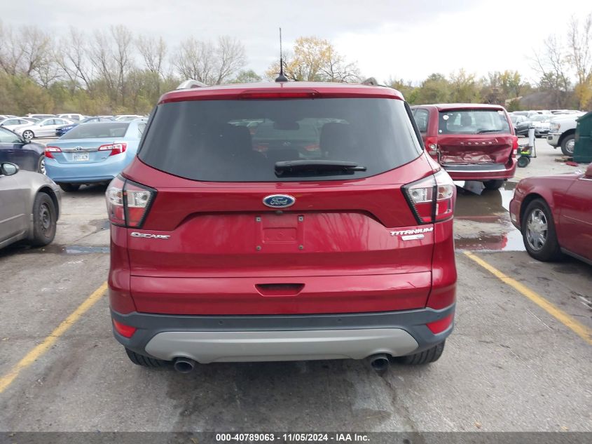 2018 Ford Escape Titanium VIN: 1FMCU9J9XJUC57403 Lot: 40789063