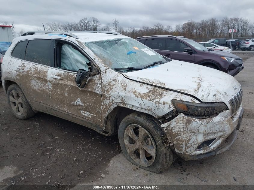 2019 Jeep Cherokee Limited 4X4 VIN: 1C4PJMDX6KD113960 Lot: 40789067