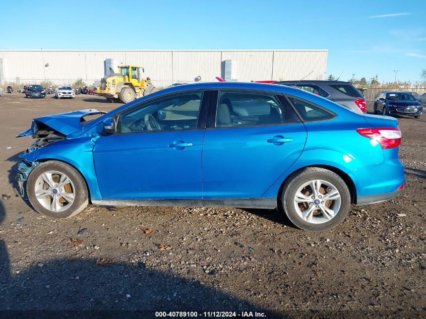 2014 Ford Focus Se VIN: 1FADP3F29EL340380 Lot: 40789100