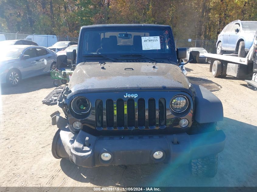 2014 Jeep Wrangler Sport VIN: 1C4AJWAG6EL104451 Lot: 40789115