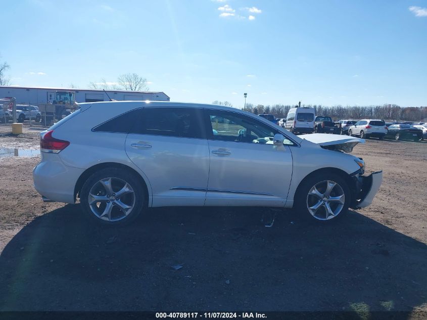 2014 Toyota Venza Limited V6 VIN: 4T3BK3BB1EU106012 Lot: 40789117