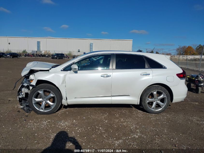 2014 Toyota Venza Limited V6 VIN: 4T3BK3BB1EU106012 Lot: 40789117