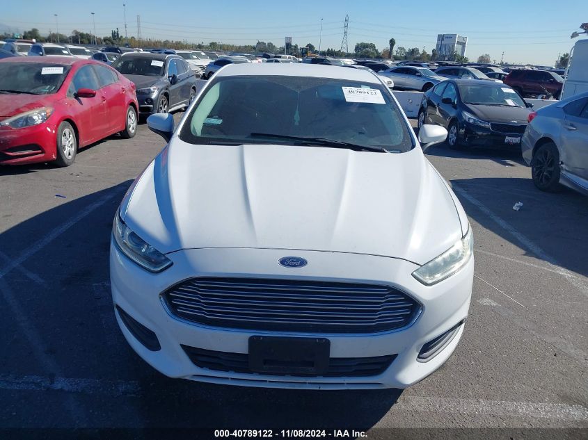 2015 Ford Fusion S VIN: 3FA6P0G76FR283155 Lot: 40789122