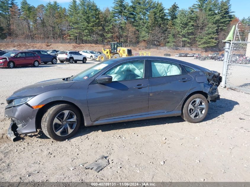 2019 Honda Civic Lx VIN: 2HGFC2F60KH562201 Lot: 40789131