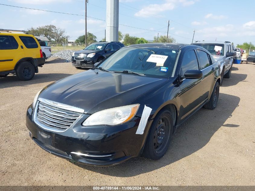 2012 Chrysler 200 Lx VIN: 1C3CCBAB7CN319780 Lot: 40789144