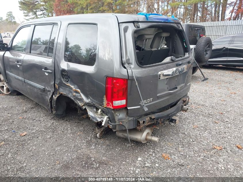 2013 Honda Pilot Lx VIN: 5FNYF4H24DB036750 Lot: 40789148