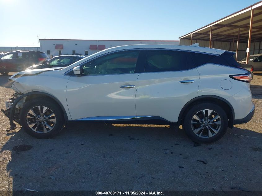 2017 Nissan Murano S VIN: 5N1AZ2MGXHN164444 Lot: 40789171