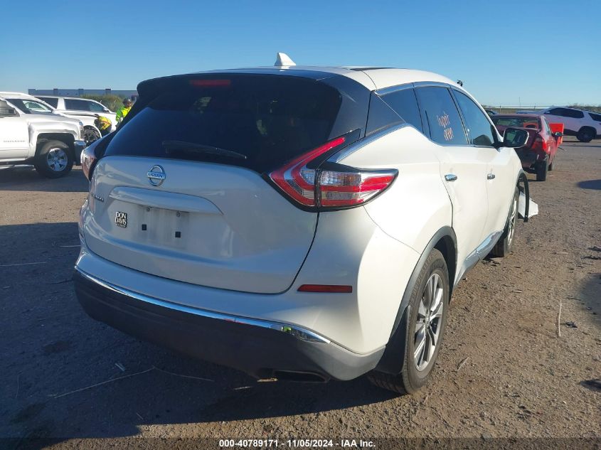 2017 Nissan Murano S VIN: 5N1AZ2MGXHN164444 Lot: 40789171