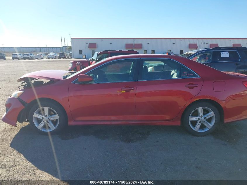 2013 Toyota Camry Se VIN: 4T1BF1FK3DU665958 Lot: 40789174