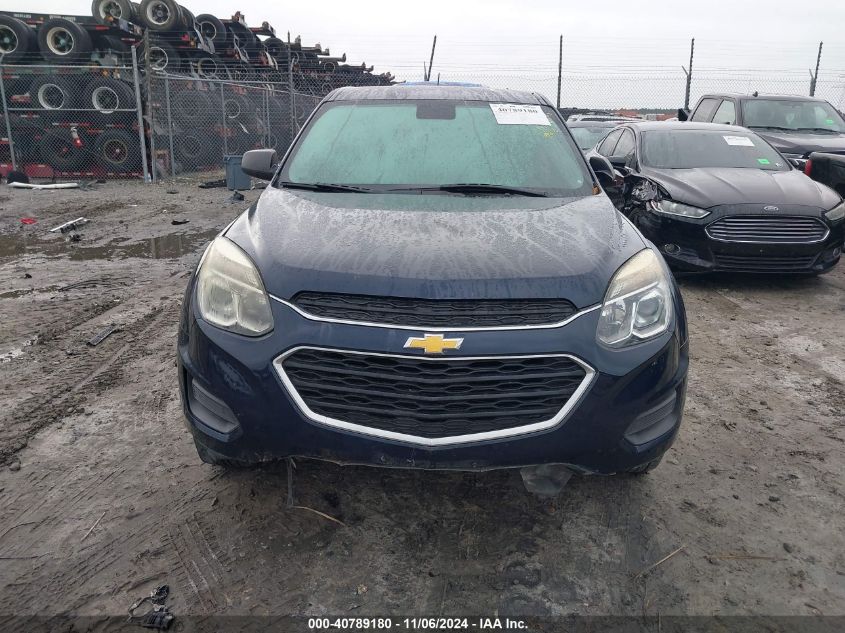 2017 Chevrolet Equinox Ls VIN: 2GNALBEK9H1537300 Lot: 40789180