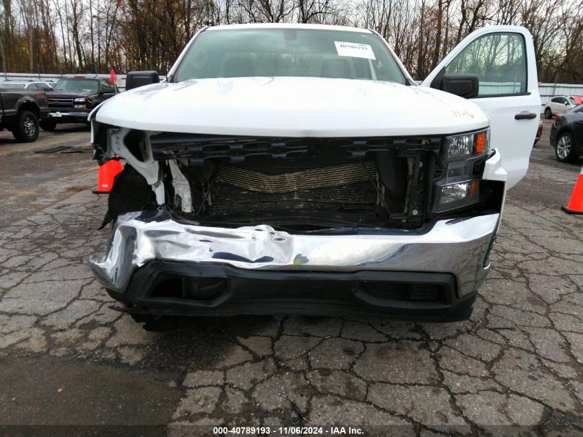 2021 Chevrolet Silverado 1500 2Wd Long Bed Wt VIN: 3GCNWAEF1MG346910 Lot: 40789193