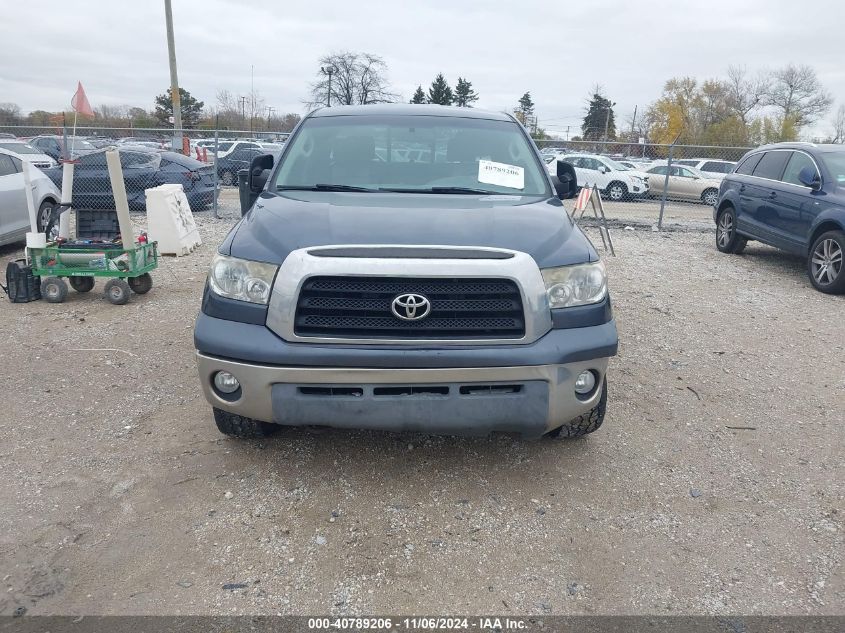 2007 Toyota Tundra Sr5 5.7L V8 VIN: 5TBBV54177S453607 Lot: 40789206