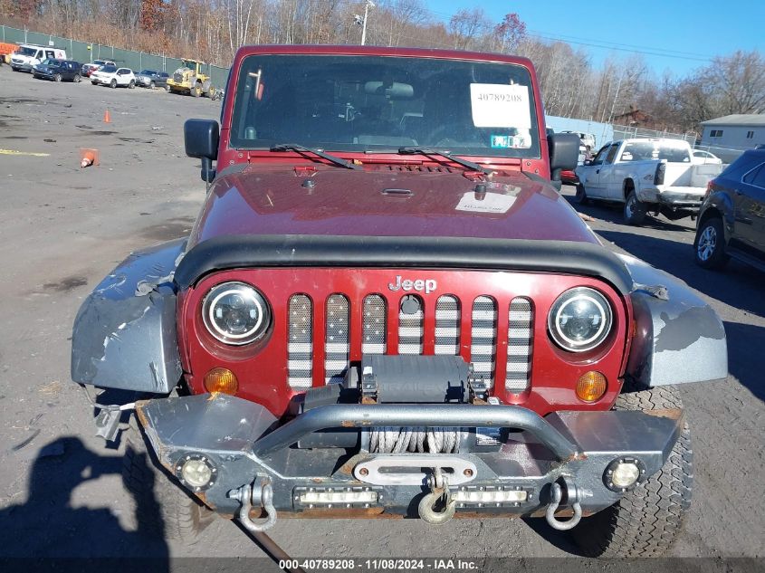 2009 Jeep Wrangler X VIN: 1J4FA24139L738807 Lot: 40789208