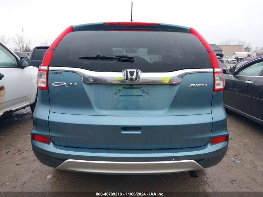 2015 Honda Cr-V Ex VIN: 5J6RM4H56FL012156 Lot: 40789218