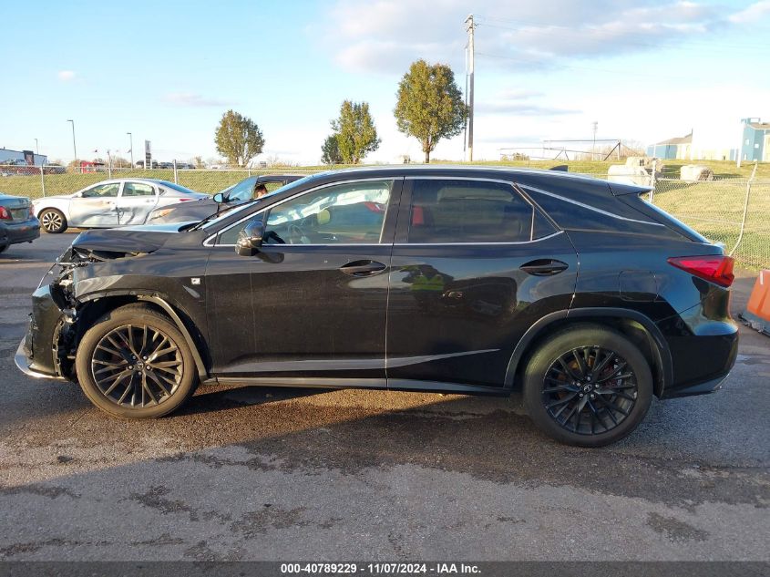 2018 Lexus Rx 350 F Sport VIN: 2T2BZMCAXJC166216 Lot: 40789229