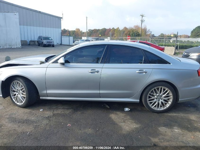 2016 Audi A6 2.0T Premium Plus VIN: WAUDFAFC4GN110700 Lot: 40789259