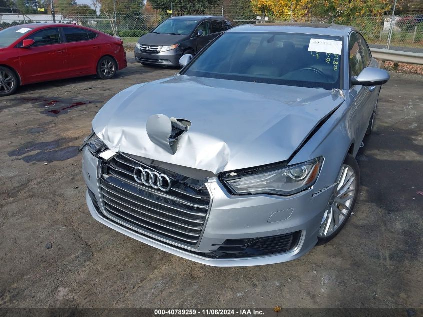 2016 AUDI A6 2.0T PREMIUM PLUS - WAUDFAFC4GN110700