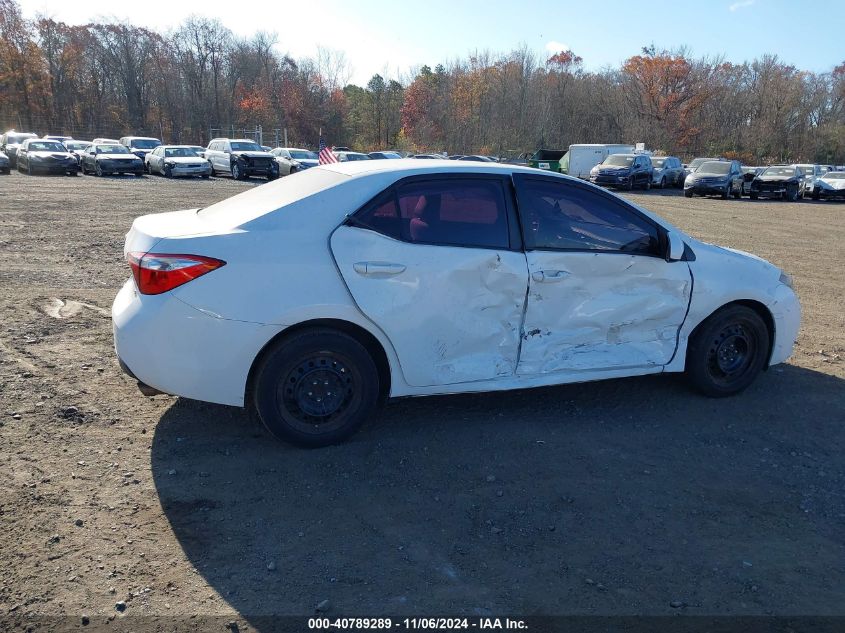 2014 Toyota Corolla Le VIN: 2T1BURHE7EC047198 Lot: 40789289