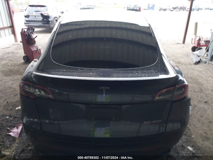 2023 Tesla Model Y Performance Dual Motor All-Wheel Drive VIN: 7SAYGDEFXPF597871 Lot: 40789302